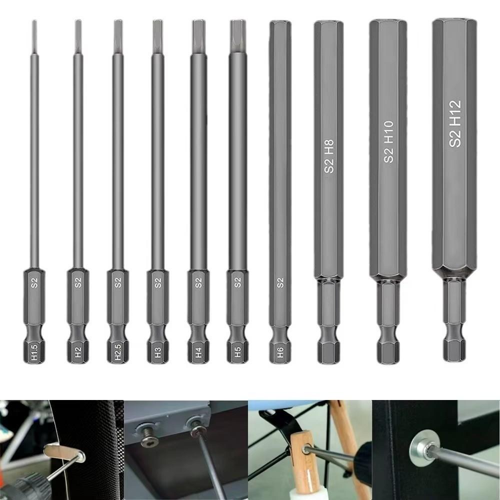 8PCS 1.5mm-8mm Screwdriver Set Practical Allen Wrench Screwdriver Socket Bit  Hand Tool