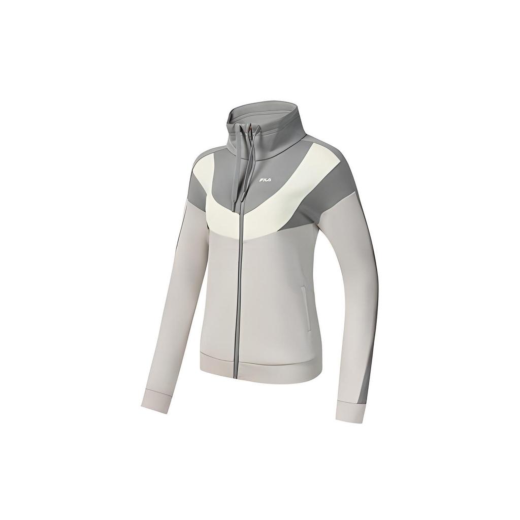 Fila Athletics Casual Color Block Jacket Women Jackets Daisy-Purple Blue A11W231506F-BU