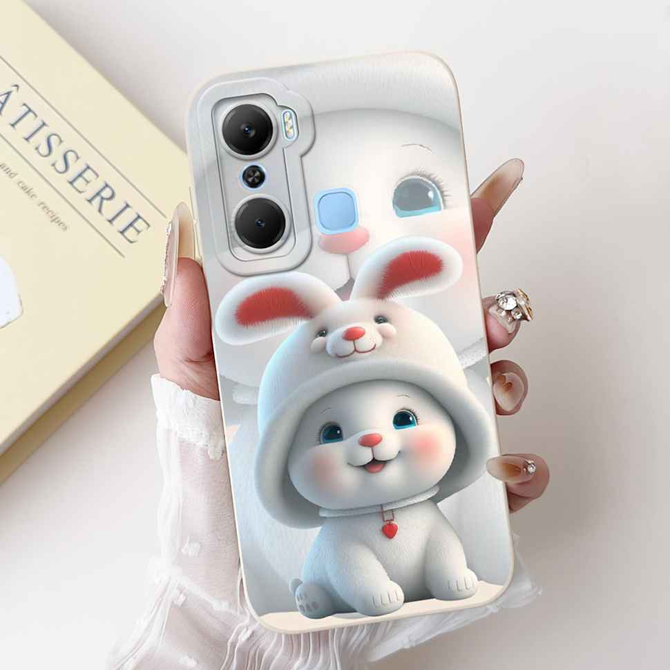 Чехол для Infinix Hot 12 Pro X668C Защитный Мягкий Тонкий Милый Мультяшный Узор Чехол Для Infinix Hot 12 Hot12 Pro Чехлы Для Телефона Чехол