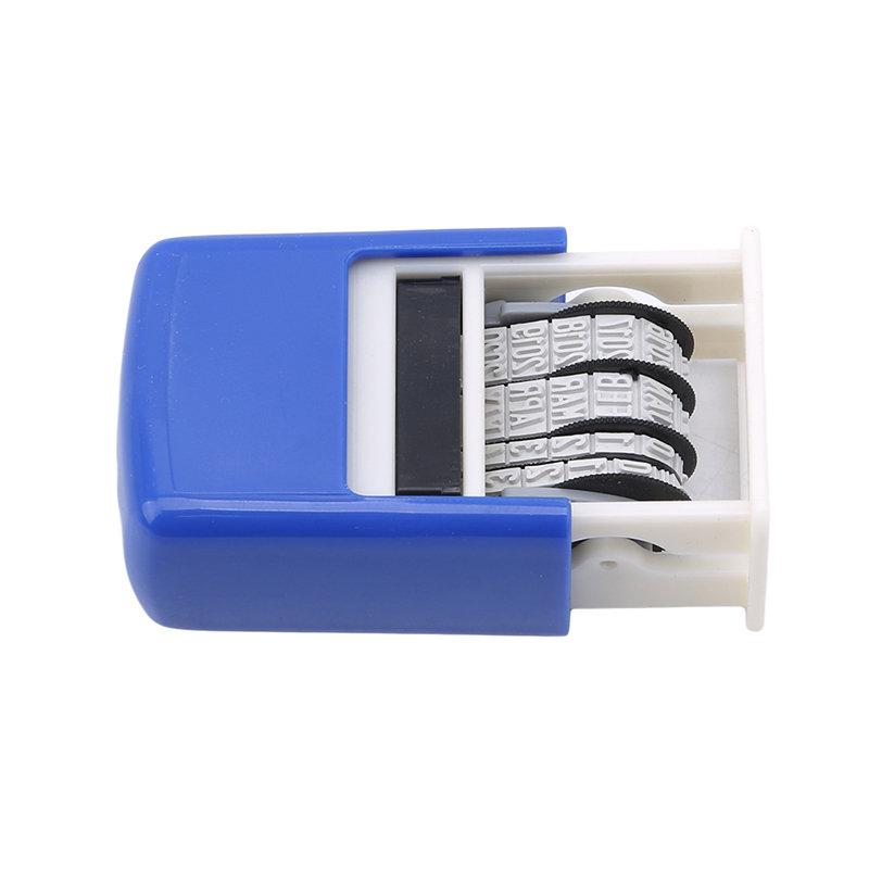 Reusable Practical DIY Hand Account Date Stamps ABS Adjustable Universal Office Supplies Self-Inking Tool for Student