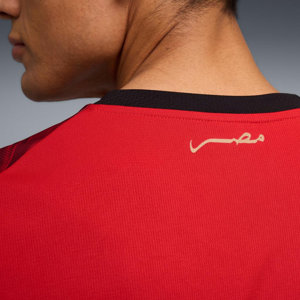Puma Египет 2026 Домашний комплект Puma Красный-Интенсивно-красный Мужские Топы 783552-01