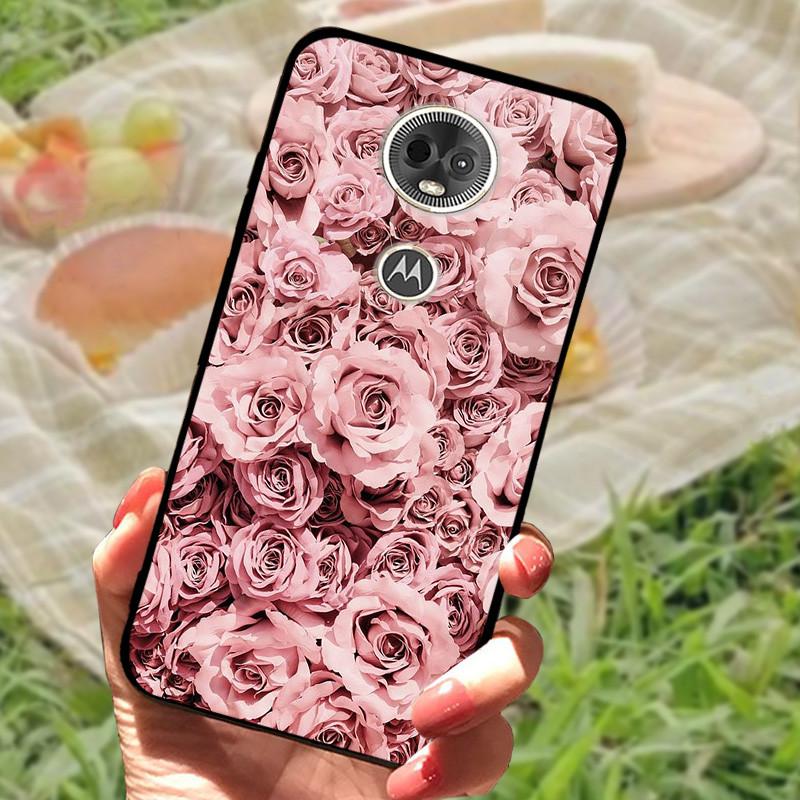 Для Moto E5 / E5 Play EU Чехол Силиконовый Мягкий Ударопрочный ТПУ Задняя Крышка для Motorola Moto E5Plus / E5 Plus Capa E5Play E 5 Мрамор