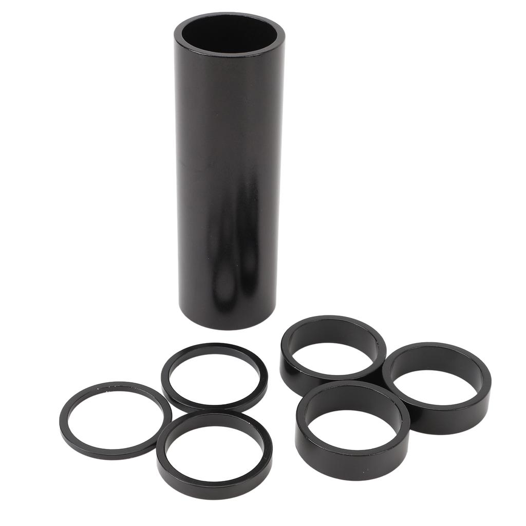 7 ШТ. Проставочные кольца рулевой колонки велосипеда из алюминиевого сплава 28,6 мм, шайба передней вилки, проставка выноса руля велосипеда для