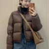 New Winter Cotton-padded Jacket Women's Short Padded Cotton-padded Loose Bread Suit Korean Version of Short Foreign-style Cotton-padded Jacket.
