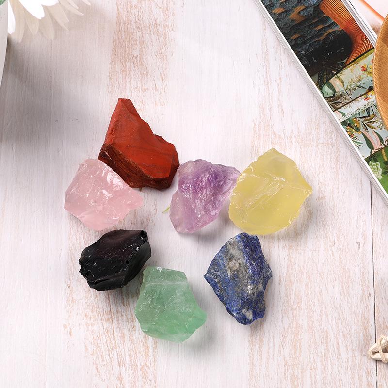 Семицветный кристаллический диффузорный камень Декор бонсай