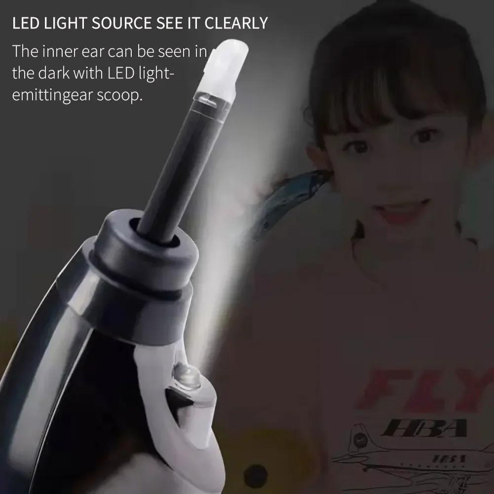 Multi Functional Ear Canal Care All-in-one Machine Electric Self Suction Ear Remover Rotating Electric Suction Ear Remover