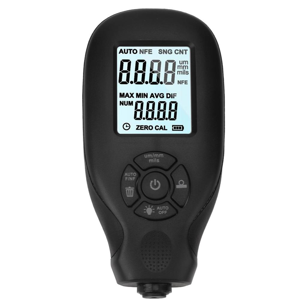 Coating Thickness Gauge ABS 0 To 2000um Paint Film Tester for Metal Work Automobile Works Paper