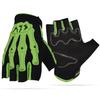 Мотоциклетные перчатки для мотокросса для мужчин, летние перчатки с сенсорным экраном на половину пальца, мотоциклетные скелетные перчатки для BMX, ATV, MTB, езда, шоссейные гонки, езда на велосипеде, скалолазание