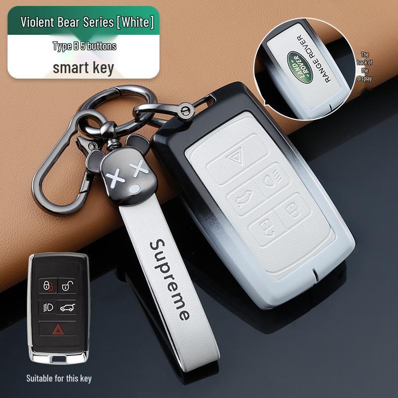 Совместимо с наборами ключей Land Rover Range Rover, Velar, Sport, Evoque L, Discovery 4/5, унисекс клипсы для ключей.