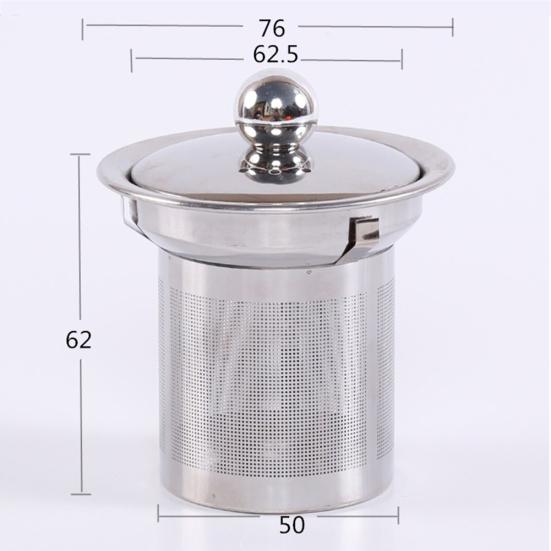 Многоразовый ситечко для заварки из нержавеющей стали, стальное ситечко для чая, фильтр для чайной посуды, посуда для напитков
