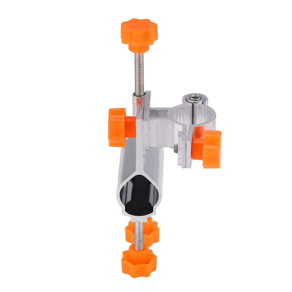 Прочный алюминиевый сплав, держатель для удочки, зажим для стула, кронштейн, аксессуар для снастей(оранжевый)