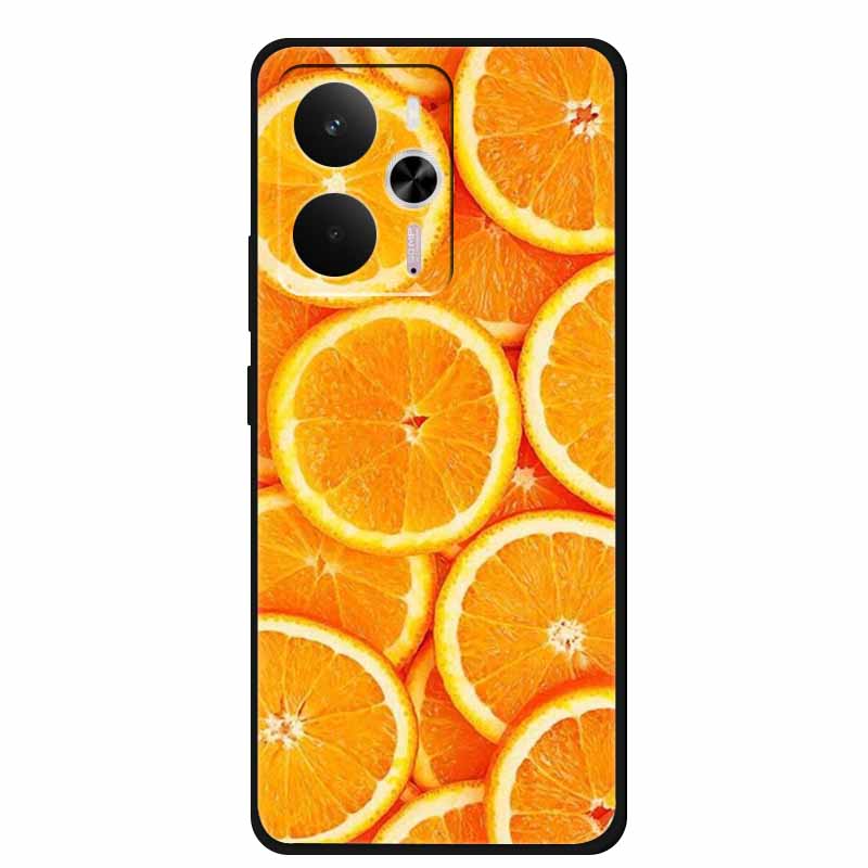 For Realme 14 5G Case Realme14 Coque 6.67" Black Silicone Soft TPU Phone Case For Realme 14 2025 Back Cover Case Shell Funda Cat