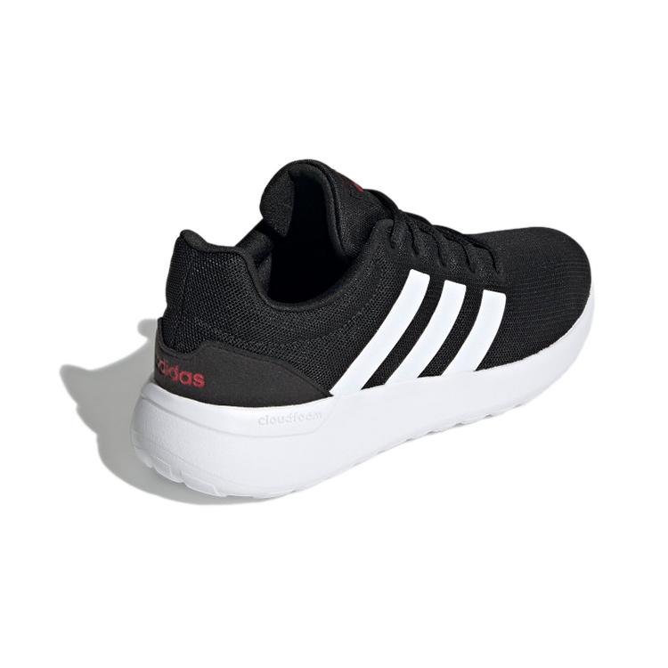 adidas Neo Lite Racer Cln 2.0 K Амортизация Низкие Детские Повседневные Кроссовки Черный Белый Детские GZ7739