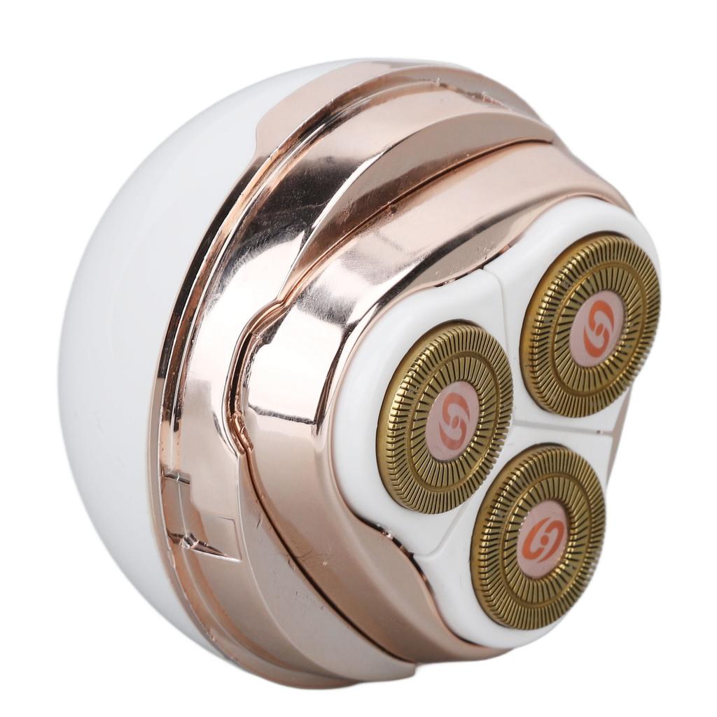 Электрическая бритва для удаления волос с 3 лезвиями, съемный резак, USB-перезаряжаемый триммер для волос на руках и ногах