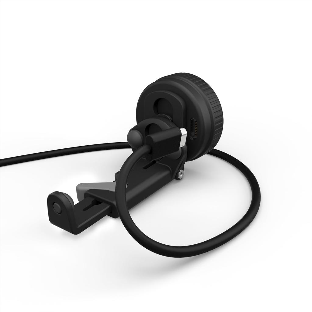 Nexxus 360 Rechargeable Headstock Tuner for Chromatic D'Addario Viola, Type, Full-Color Display, PW-CT-31