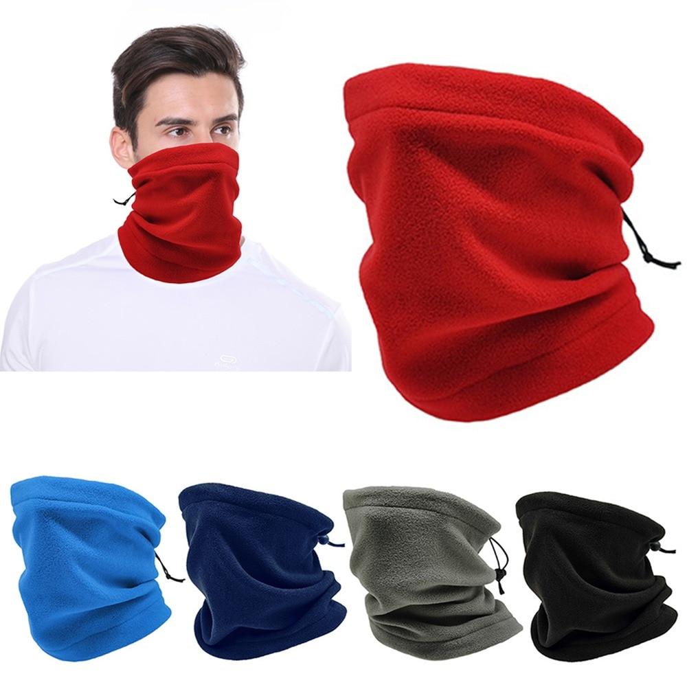 Warmer Gaiter Snowboard Bandana Ski Fleece Neck Buff Male Bandana Winter Windproof Scarves Soft Cycling Hiking Half Mask Neck