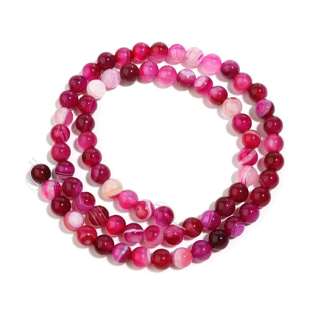High Polish 1 Strand Agate Beads 4/6/8/10/12mm Round Beads New Gemstone Beads Jewelry Making
