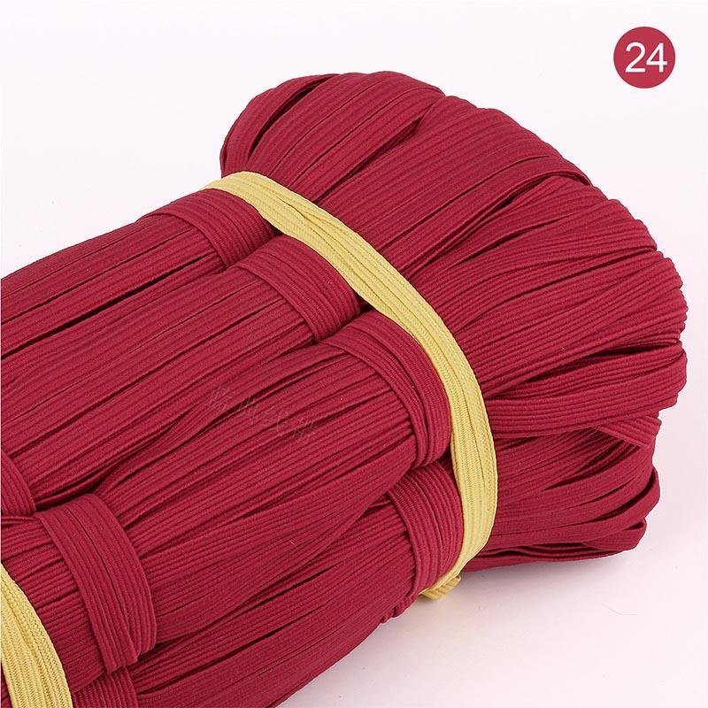 30 м эластичная резинка 0,6 см, тонкая плоская повязка на голову, аксессуары для волос, сделай сам, для одежды, обуви, аксессуары для шитья