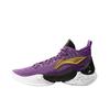 Баскетбольные кроссовки Li Ning Yu Shuai 18 CBA Beikong Team PE, удобные, повседневные, амортизирующие, прочные, среднего размера, мужские, фиолетовые, ABAU009-12