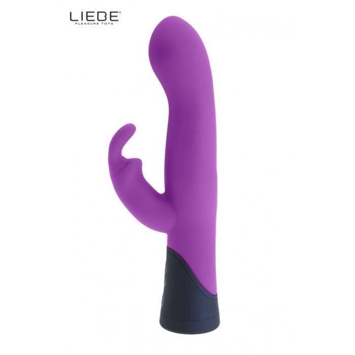 Vibromasseur - Liebe - Rabbit - Violet - Double stimulation - 2 moteurs puissants