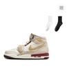 Jordan Баскетбольные кроссовки Jordan Legacy 312, высокие, кожаные, бежевые, унисекс, IB4914-161