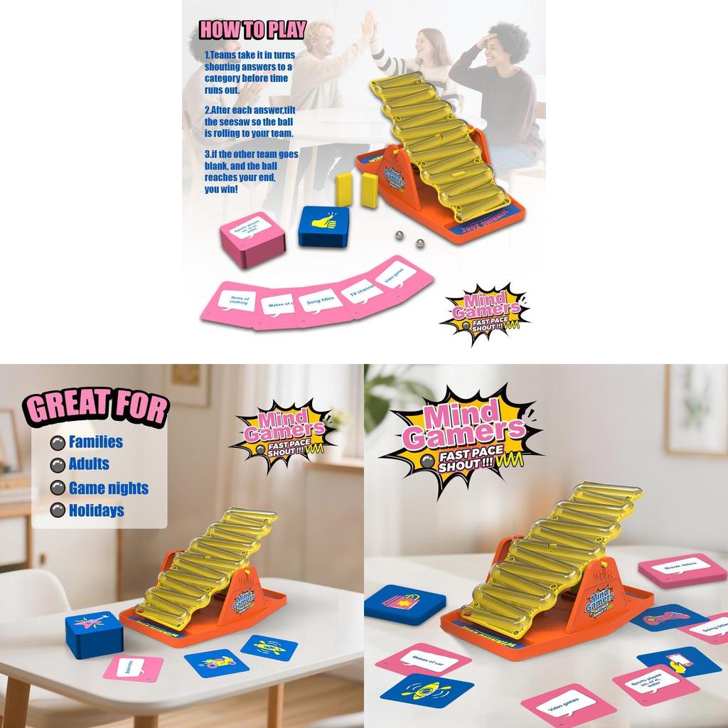 Mind Gamers Балансирующая настольная игра из АБС-пластика для семейного веселья в помещении