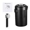 Airtight Coffee Canister with Humidity Gauge Date Record Disk One Way Exhaust Valve Double Layer 600ml 20.3oz Stainless