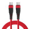 Кабель USB C - USB C Кабель для быстрой зарядки PD 60 Вт Кабель для зарядки USB C Кабель USB Type C Нейлоновый оплетенный кабель для зарядки