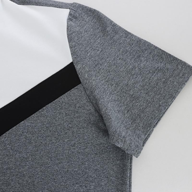 Shop Golfwear Collar Neck Short Sleeve Tee Grey Ne Wsh W604 605