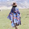 Ethnic Hooded Shawl Cape for Northwest Travel Photos