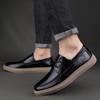 Genuine Leather Men Shoes Trend Comfortable Casual Shoes Moccasins Men Flats Shoes
