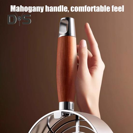 Металлический совок для кошачьего туалета с держателем, совок для сбора домашних животных с эргономичной деревянной ручкой, лопата для быстрого просеивания, товары для кошек