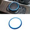 Алюминиевый сплав, кольцо на центральной консоли, декоративная мультимедийная ручка, наклейка, отделка, аксессуары для интерьера для BMW 5 серии G30 X3