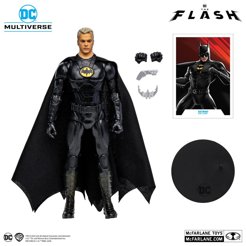 DC Comics DC Multiverse Movie The Flash Batman Action Figure (Multiverse/No Mask) #221 7-inch