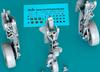 Reskit Thunderbolt II Landing Gear Great Plastic Model Kit Parts 1/48 A-10 (Early/Late Model, Unloaded) (For Wall) RSKU48-0540 (Airplane)