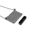 2025 Spring Fashion Rhinestone Chain Crossbody Lipstick Bag
