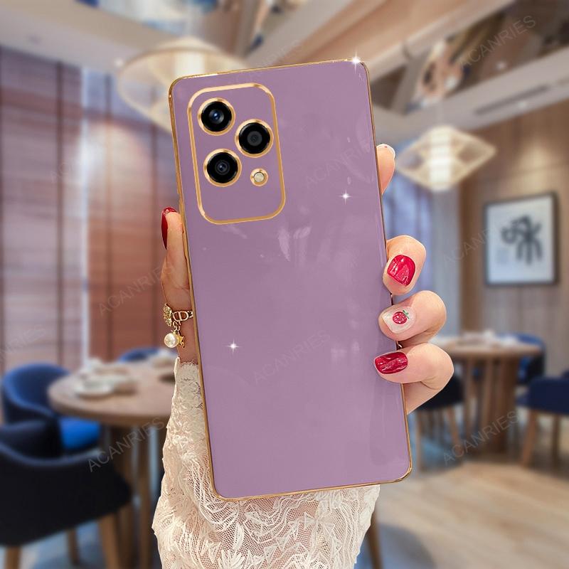 Honor200 200lite Роскошный чехол-подставка с кольцом-держателем для Huawei Honor 200 Lite 100 Pro 5g Мягкий силиконовый чехол-подставка Funda Coque