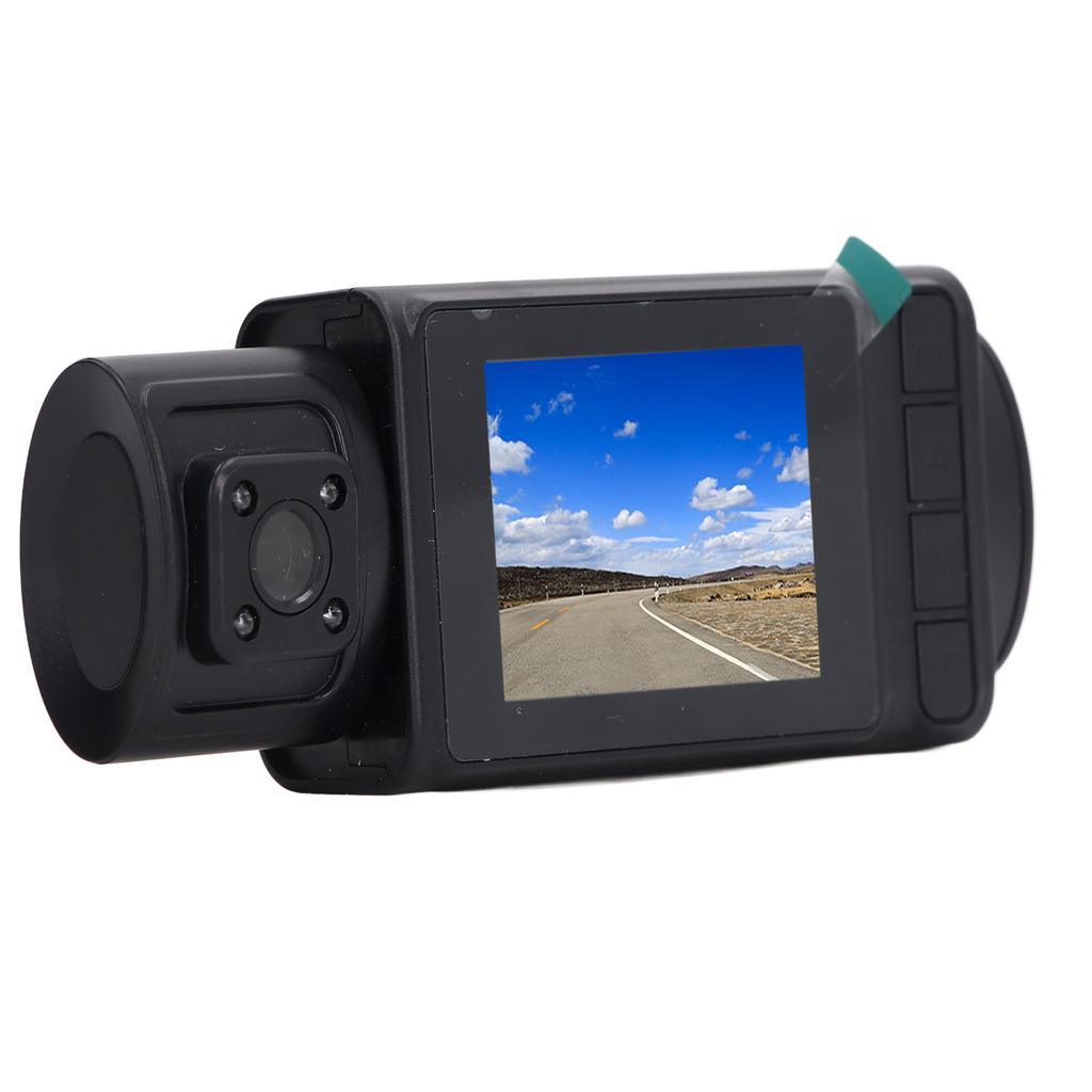 Видеорегистратор для автомобиля 2-дюймовый HD IPS экран 3 объектива вращающийся 1080P циклическая запись ночное видение видеорегистратор для