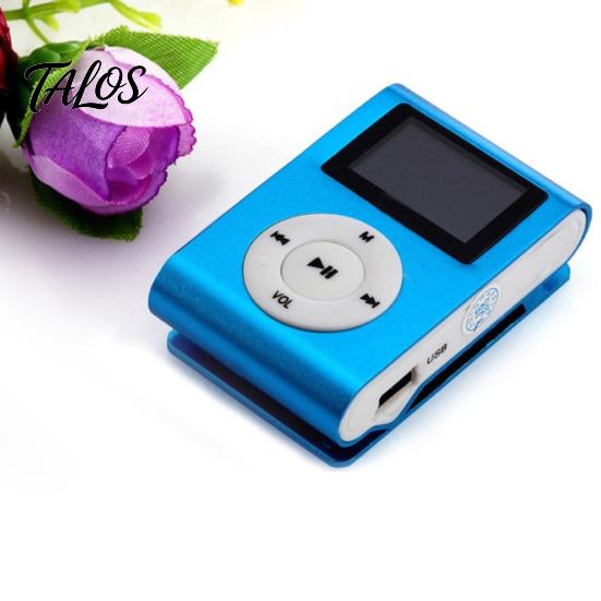 Мини USB LCD Экран с клипсой MP3 Поддержка карт Micro S.D TF Спортивный Музыкальный Плеер