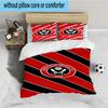 3PCS Global Football Club Sheff Bedding set,Ideal for1pc Duvet Cover And 2pcs Pillowcases Perfect for Christmas gift,Ideal for Bedroom, Dormitory