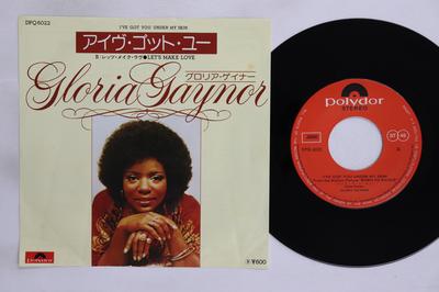 7-дюймовая пластинка GLORIA GAYNOR Ive Got You Under My Skin Lets DPQ6022 POLYDOR Япония SoulFunk Б/у