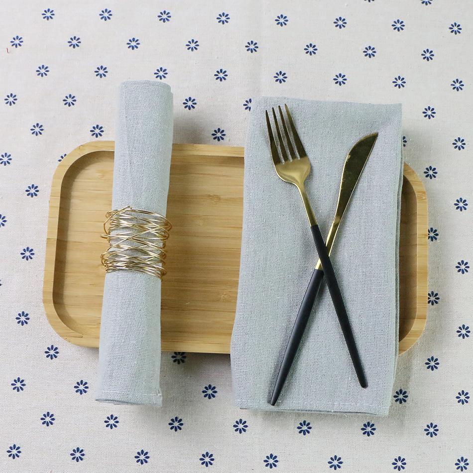 4шт 40x40см цветная прочная квадратная салфетка из ткани, многоразовая тканевая салфетка для обеденного стола на кухне, сервировки в ресторане отеля