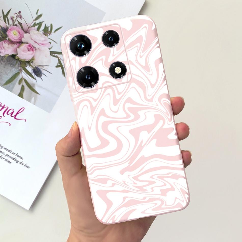 Fashion Moon Pattern Case For Infinix Note 30 Pro 30i 30 2023 Candy Color Soft Silicon Bumper For Infinix Note30 30Pro Note30i