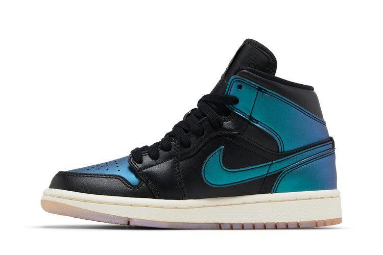 Jordan 1 Mid Iridescent Black (Women's)