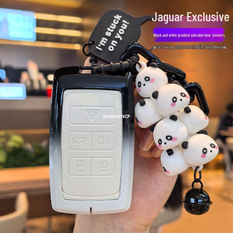 Премиальная металлическая пряжка - Чехол для ключа для Jaguar XFL, XEL, E-Pace, F-Pace, F-Type - Аксессуар для женской сумки