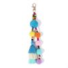 Colorful Boho Style Keychain Tassel Boho Style Keyring  Jewelry Gift