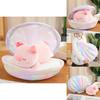 Adorable Plush Shell Pig Toy Soft And Colorful Pearl Pig For Girls Gift Cute Stuffed Animal