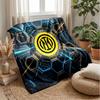 Borussia Dortmund Theme blanket Soft Flannel Blanket Plush Throw Blanket Cozy Sofa Bed Blanket for Home Decor
