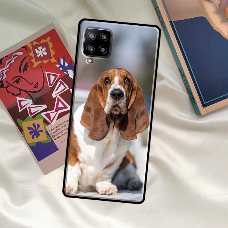 Чехол для телефона Бассет-хаунд для Samsung Galaxy A06 A16 A56 A36 A26 A54 A34 A14 A52 A32 A12 A13 A33 A53 A15 A35 A55