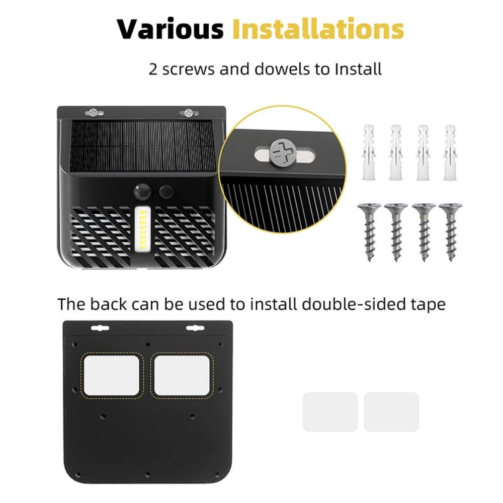 Светодиодная солнечная лампа от комаров, уличная водонепроницаемая лампа высокого напряжения на солнечной энергии, садовая лампа для защиты балкона, репеллент для борьбы с вредителями